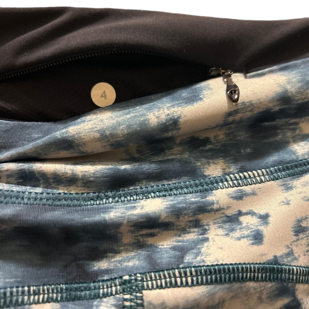 Lululemon Highrise Anti Moisture Yoga Gym Leggings Size 4 Small Women's - Picture 4 of 6